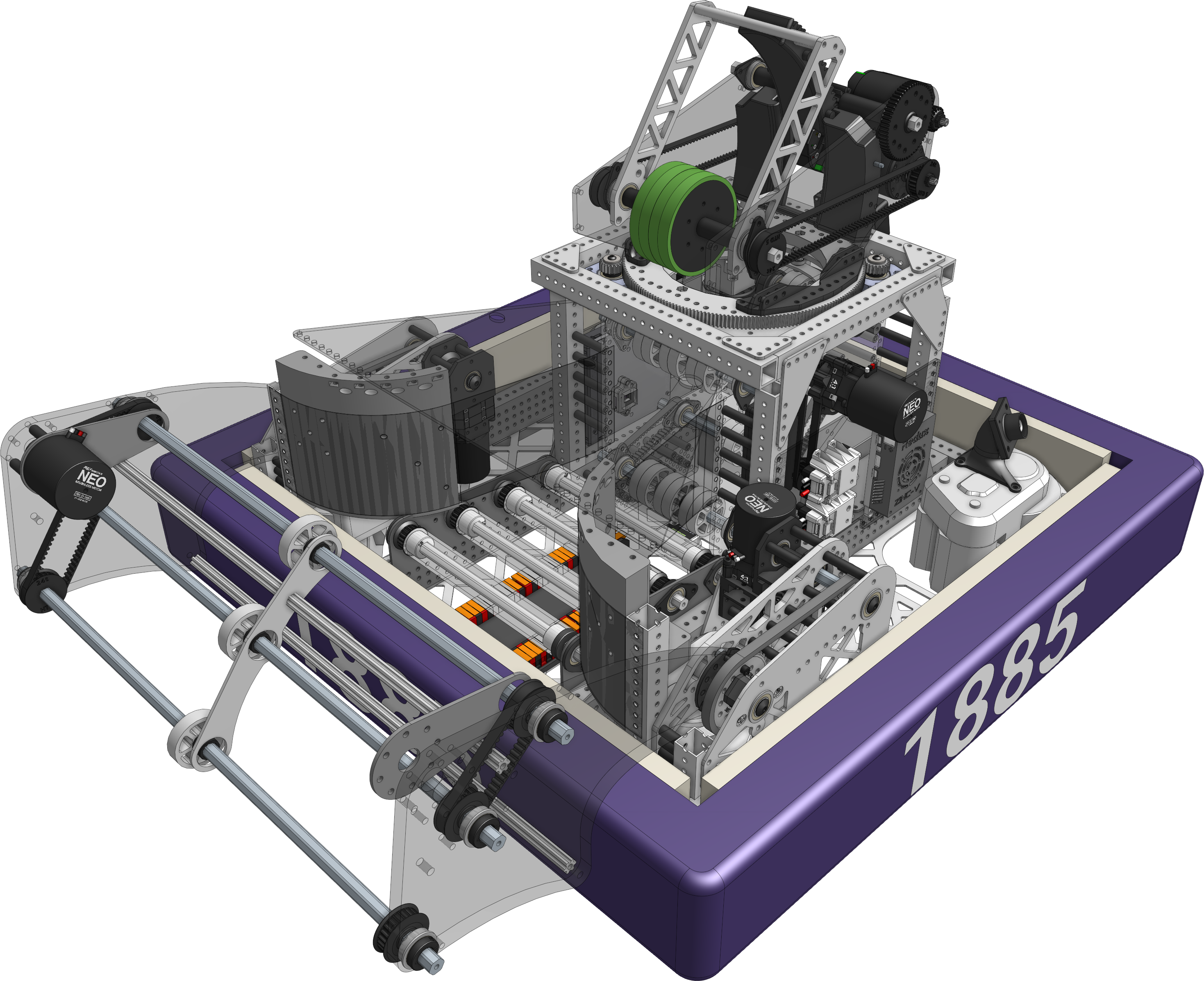 Full robot assembly